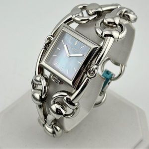 Gucci Signoria Blue Mother of Pearl Stainless Steel Ladies 35mm Watch